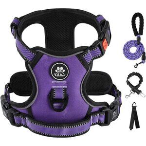 No Pull Dog Harness for Small Dogs, Dog Vest Harness with Leash, Safety Belt